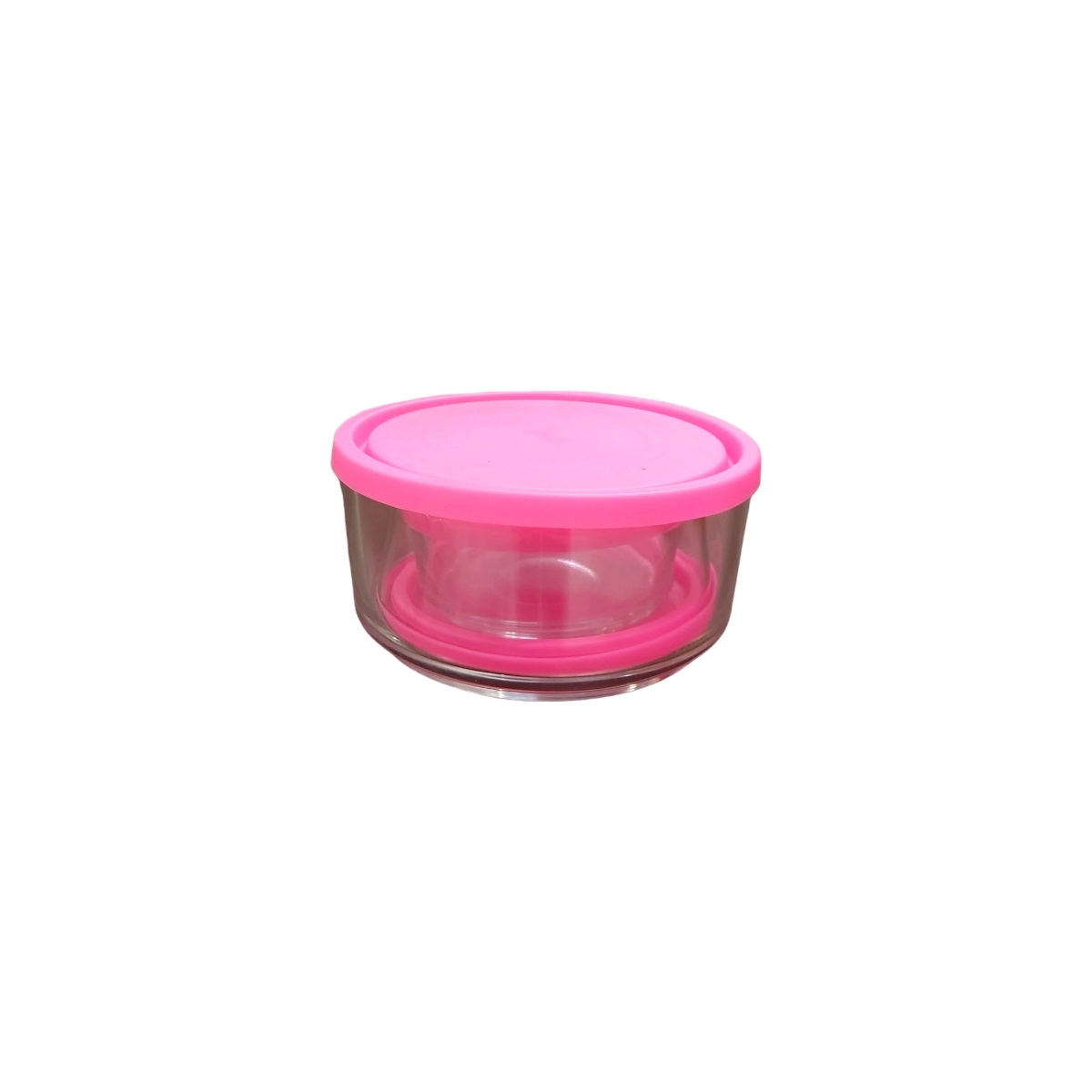 KITCHEN CASEROLA DE STICLA CU CAPAC 18 3PCS