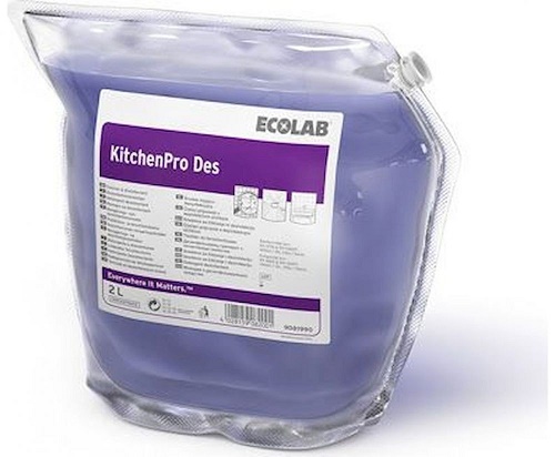 Detergent degresant dezinfectant pentru industria alimentara,, 2 l, KITCHENPRO DES 2L