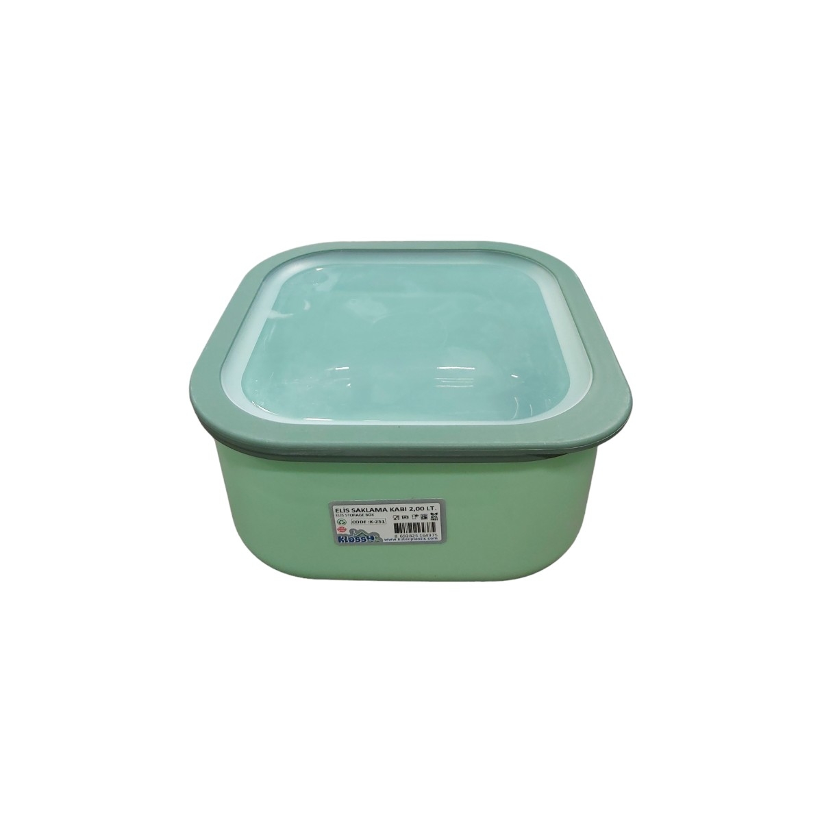 KLASSY CASEROLA PATRATA ELIS 2L K251