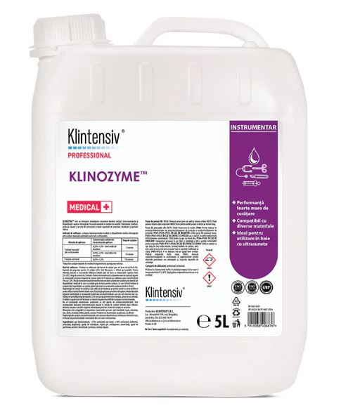 Detergent tri-enzimatic pentru instrumentar medical, 5L, Klinozyme