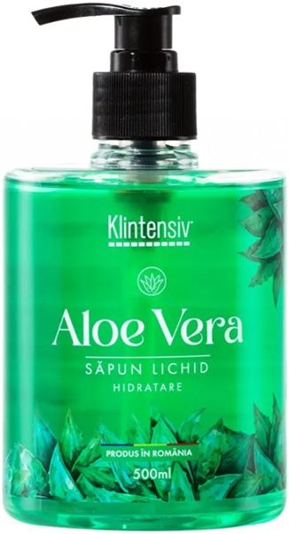 Sapun lichid, 500 ml, cu parfum de Aloe Vera, KLINTENSIV