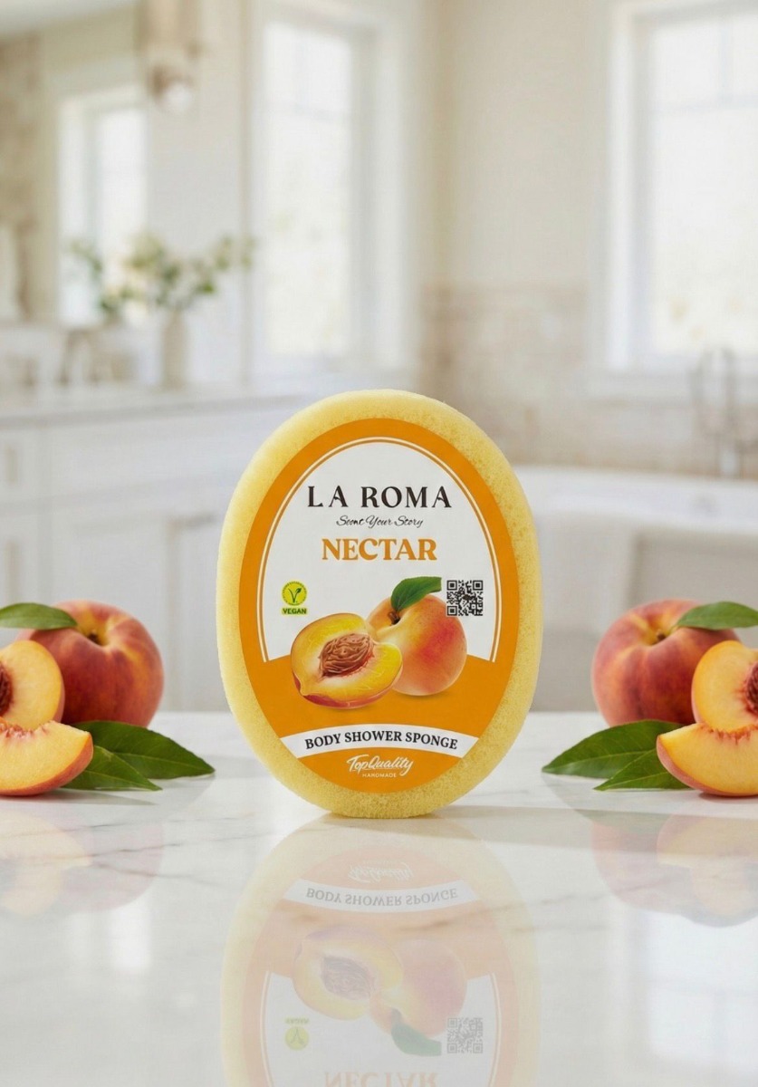 Burete cu sapun vegan, 130g, Nectar, La Roma