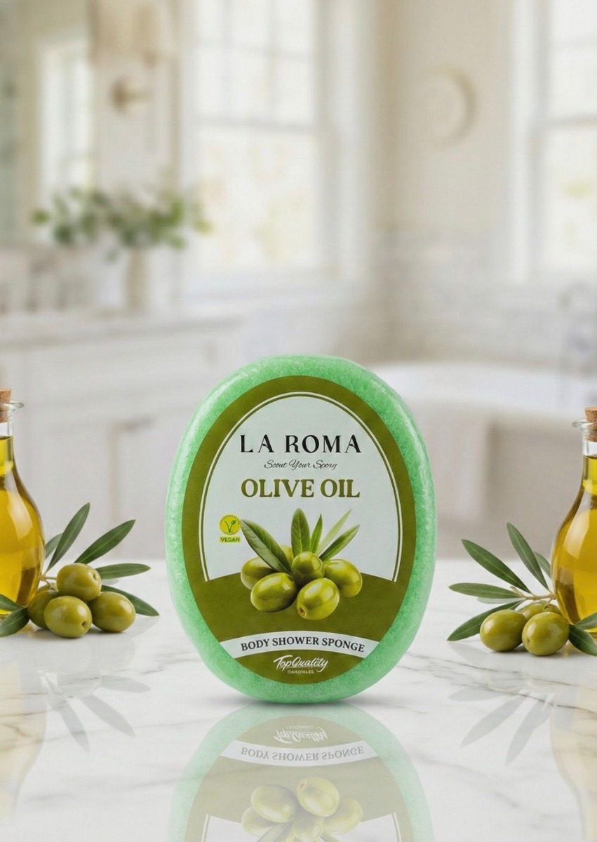 Burete cu sapun vegan, 130g, Olive Oil, La Roma