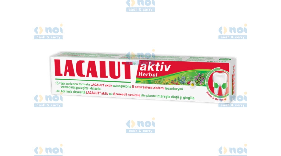 LACALUT AKTIV PASTA DE DINTI 75ML HERBAL