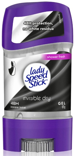 Deodorant gel Invisible Protection 48h, 65g, Lady Speed Stick