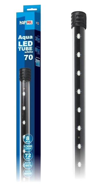 Lampa Pentru Acvariu, AquaLED Tub Alb, 8W/72cm, LTW8