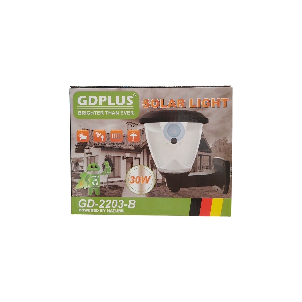 LAMPA SOLARA DE PERETE 7-33 GD-2203-B 30W