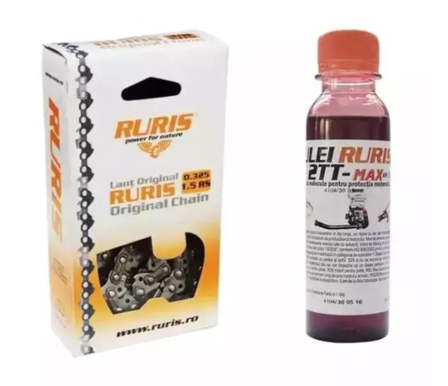 Lant Ruris 3/8 1.3 22+1D 30 cm+125 ml Ulei Ruris 2Tt Cadou