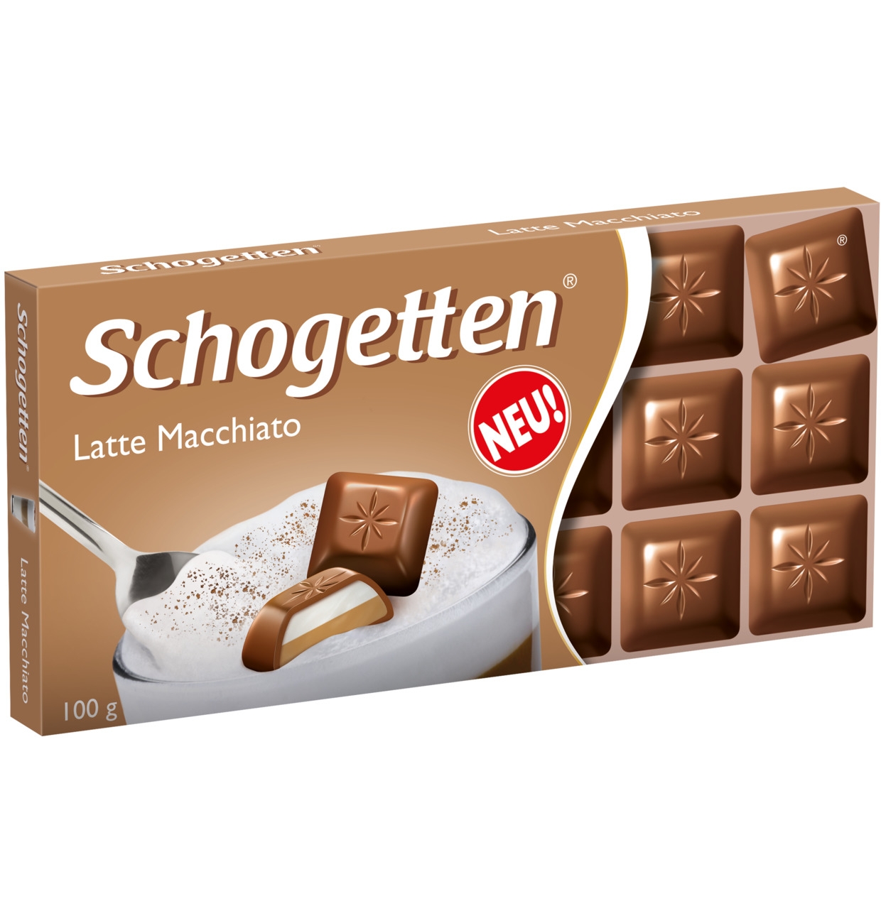 Schogetten Ciocolata latte macchiato, 100g
