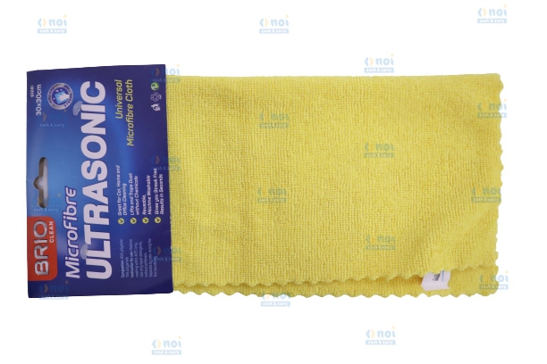 LAVETA MICROFIBRA ULTRASONIC GALBEN 30X30CM 103539