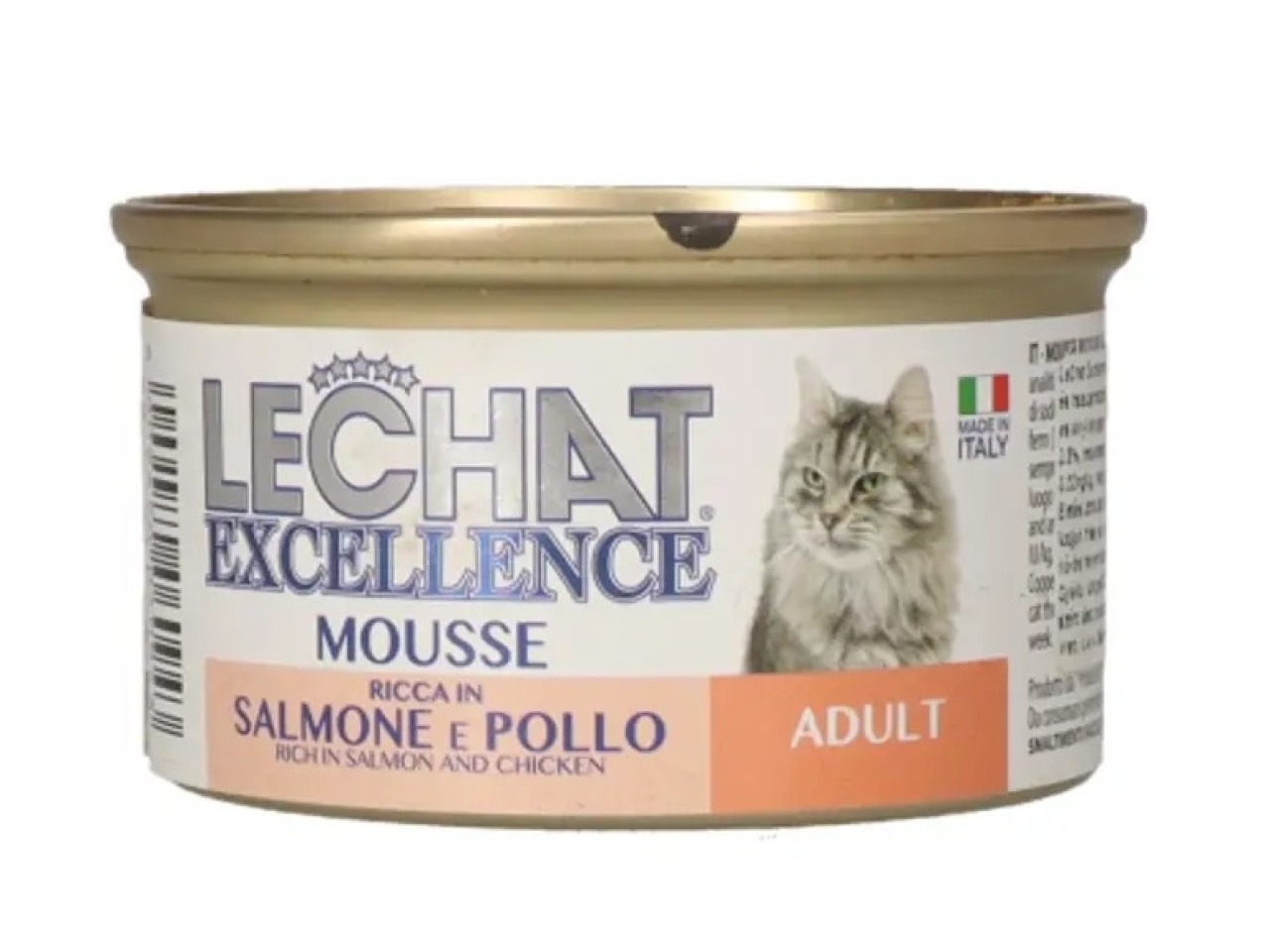 Monge Hrana Umeda Pentru Pisici, LeChat Excellence Adult, Mousse Cu Somon/Pui, 85 g