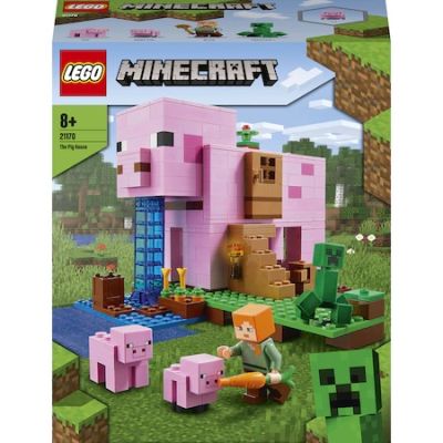LEGO Minecraft Casa purcelusilor 21170, 490 piese