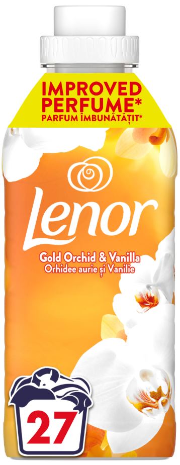 Balsam de rufe, Gold Orchid & Vanilla, 567 ml, 27 spalari, Lenor