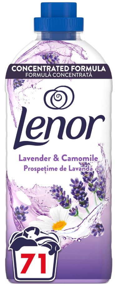 Balsam de rufe, Lavanda & Musetel, 1.49 L, 71 spalari, Lenor