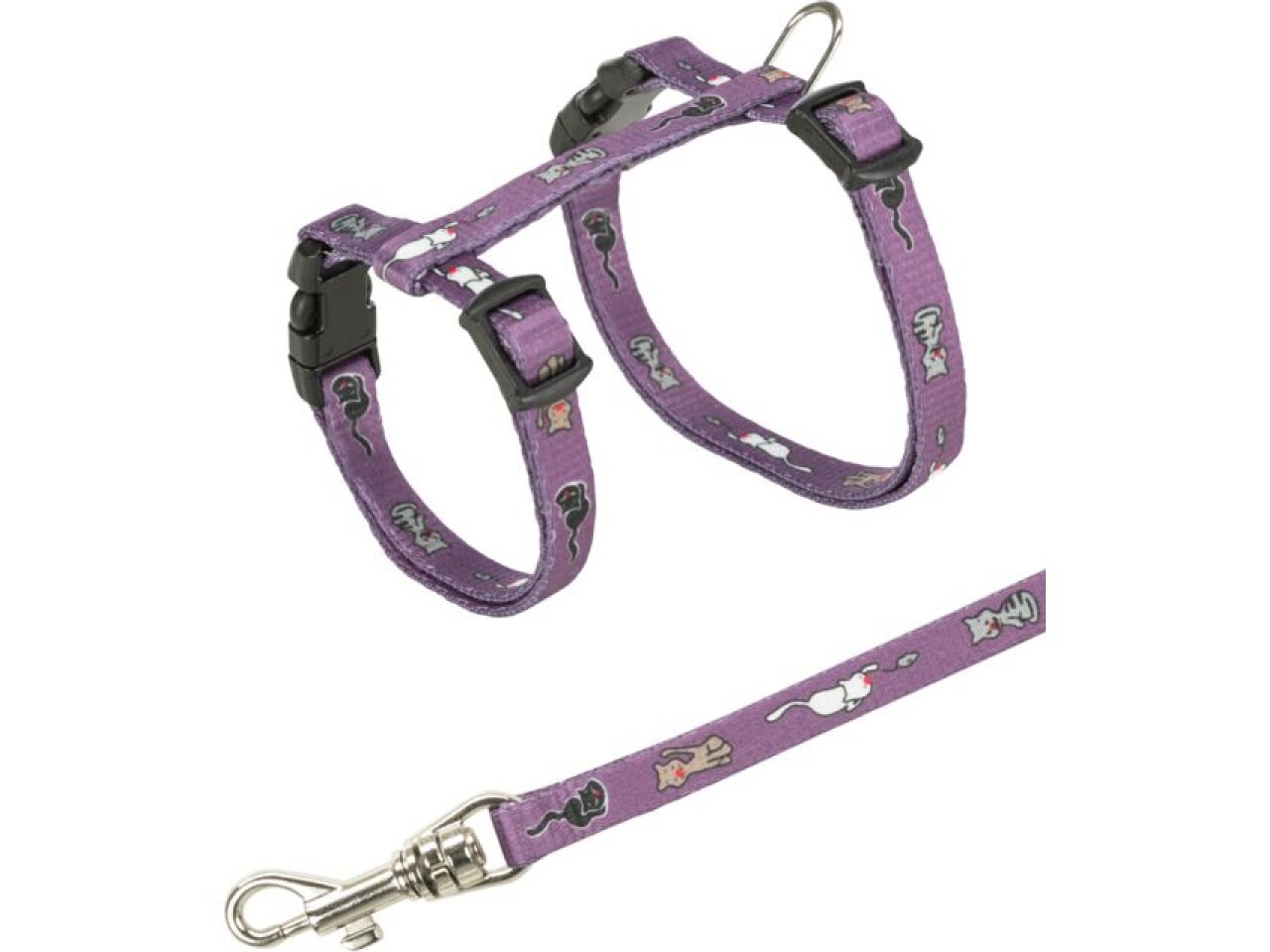 Trixie Ham Si Lesa Pentru Pisici Junior, 21-33 cm/8 mm, 1.20 m, Diverse Culori, 4144