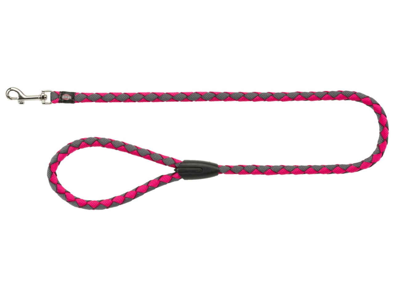 Trixie Lesa Cavo Coarda, L-XL: 1.00 m/18 mm, Fucsia/Grafit, 144211