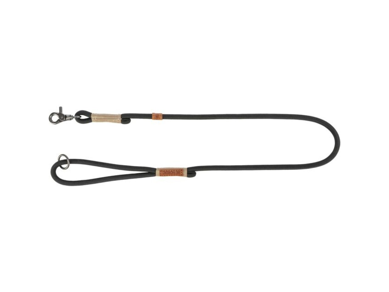 Trixie Lesa Coarda, Be Nordic, L-XL: 1.00 m/13 mm, Negru/Nisipiu, 17215
