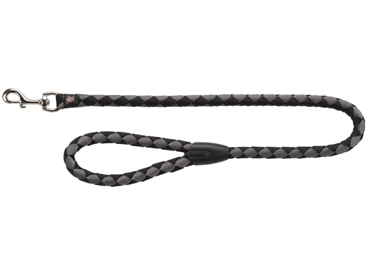 Trixie Lesa Cavo Coarda, L- XL: 1 m/18 mm, Negru/Grafit, 144220