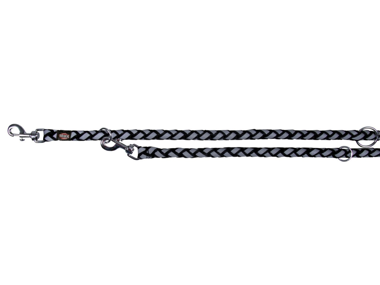 Trixie Lesa Cavo Coarda, Reglabila/Reflectorizanta, L-XL: 2.00 m/18 mm, Negru, 135901