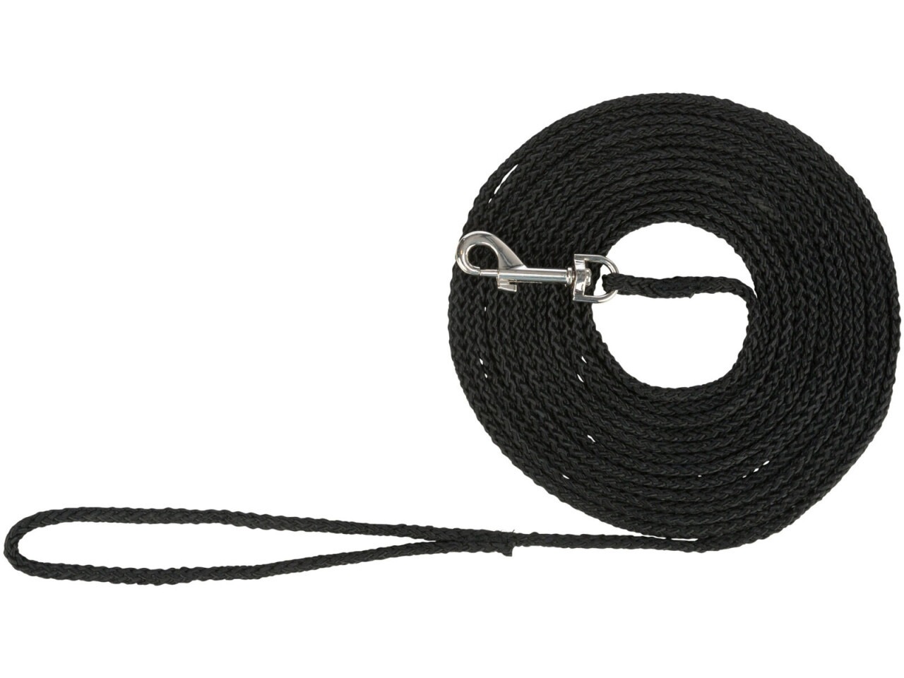 Trixie Lesa Tracking Rotund, S-M: 10 m/5 mm, Negru, 19761