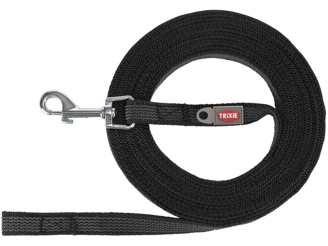 Trixie Lesa Tracking, Cauciucata, S-M: 5 m/15 mm, Negru, 19786