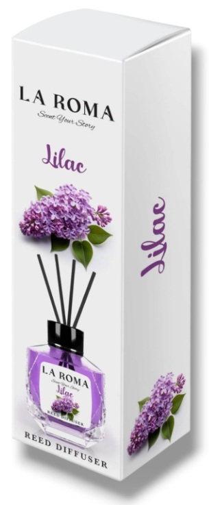 Odorizant de camera Liliac, 130 ml, La Roma