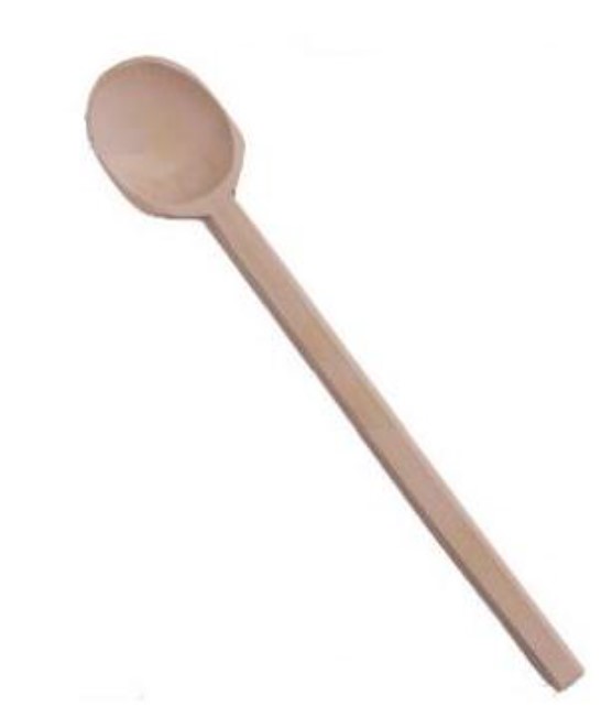 LINGURA DE LEMN MICA 45CM