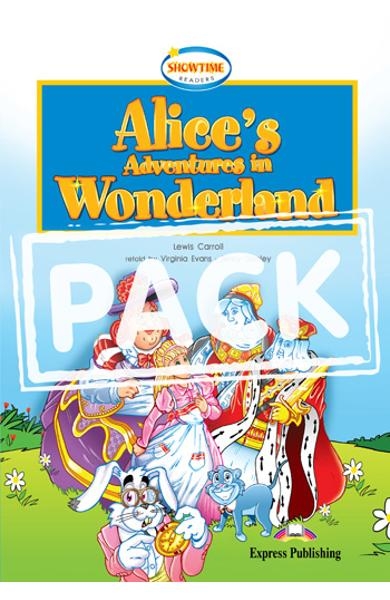 Literatura adaptata pentru copii. Alice\'s Adventures in Wonderland. Set Carte + MULTI-ROM - Virginia Evans