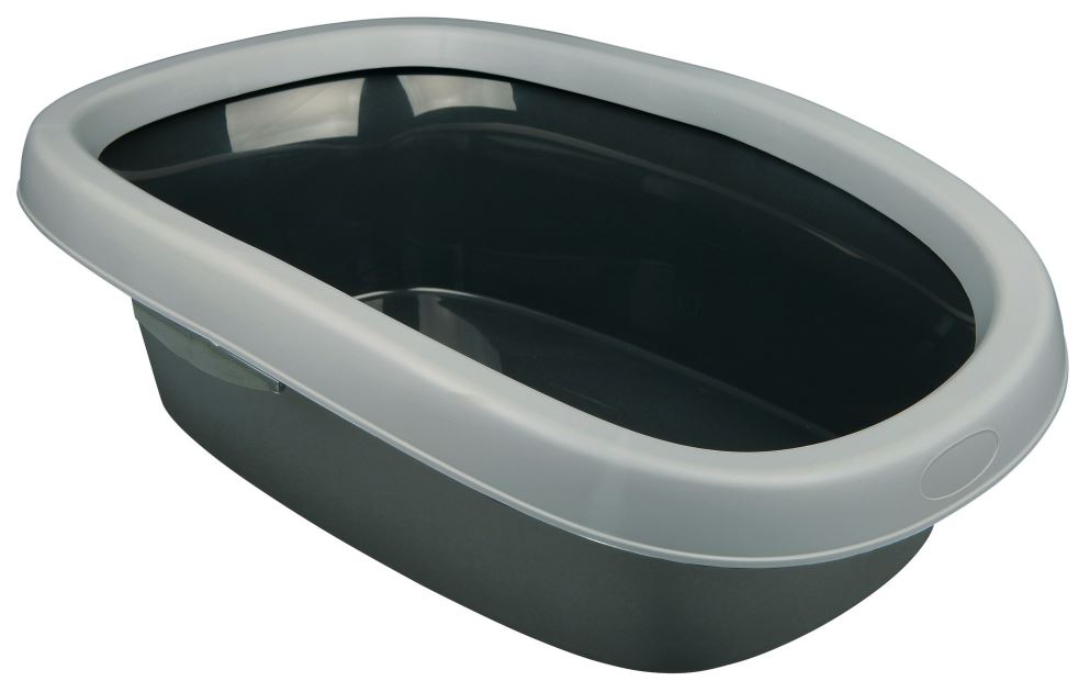 Litiera Carlo 2, Cu Rama, 39x17x58 cm, Gri, 40121