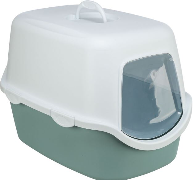 Litiera Vico, Cu Capac, 40x40x56 cm, Salvie/Alb, 402710