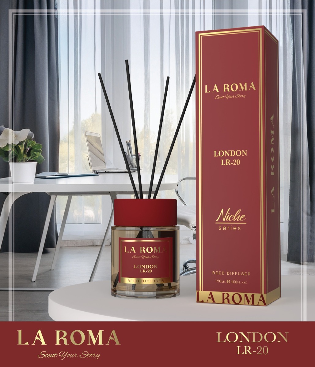Odorizant de camera London LR - 20, 120 ml, La Roma Niche