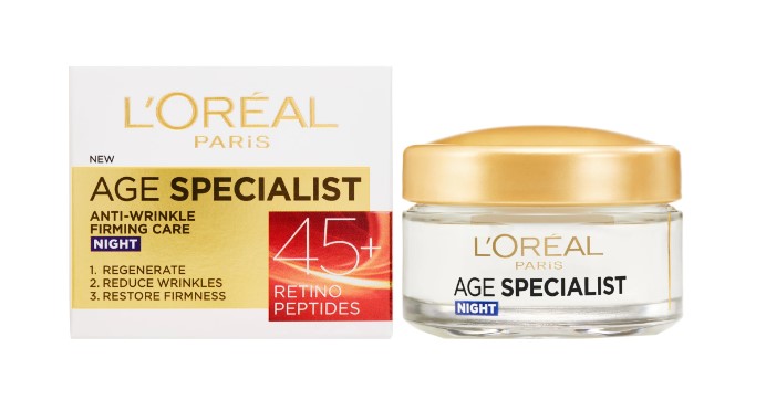 LOREAL PARIS AGE SPECIALIST CREMA DE FATA 45+NOAPTE 50ML