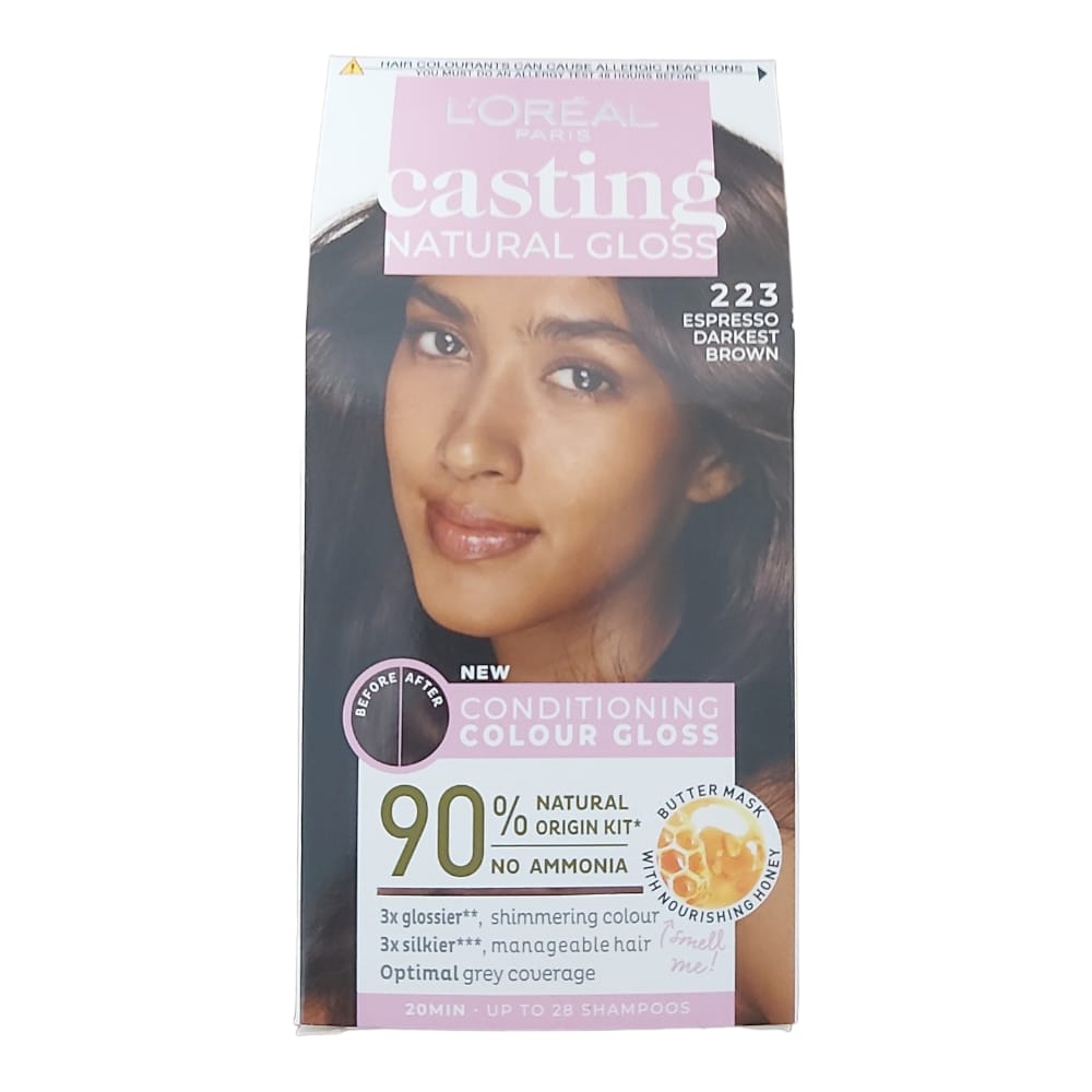 LOREAL CASTING VOPSEA DE PAR FARA AMONIAC 223 ESPRESSO DARKEST BROWN