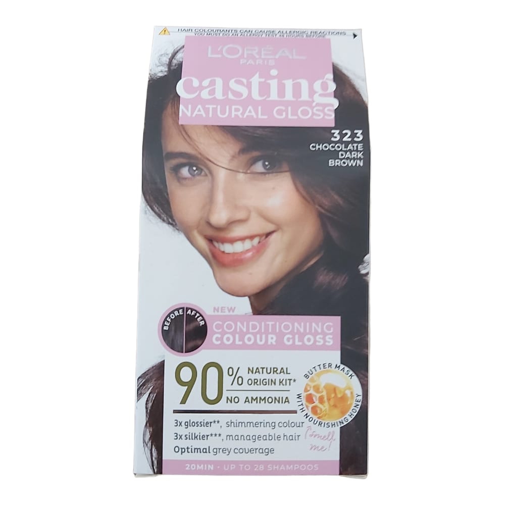 LOREAL CASTING VOPSEA DE PAR FARA AMONIAC 323 CHOCOLATE DARK BROWN