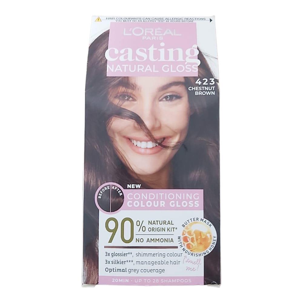 LOREAL CASTING VOPSEA DE PAR FARA AMONIAC 423 CHESTNUT BROWN