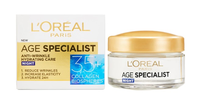 LOREAL PARIS AGE SPECIALIST CREMA DE FATA 35+NOAPTE 50ML