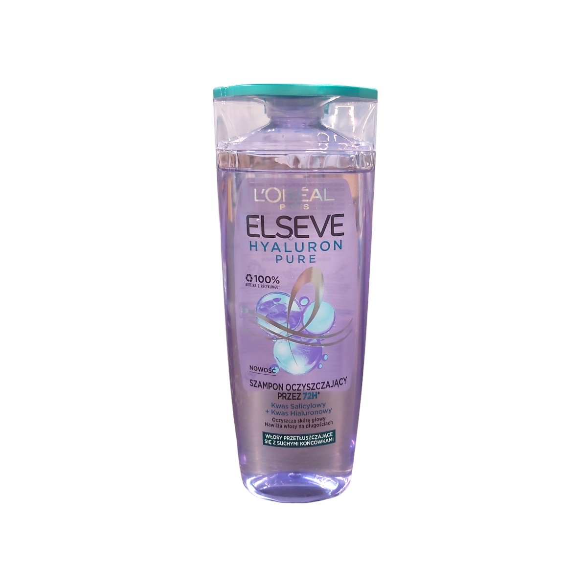 LOREAL ELSEVE SAMPON 400ML HYALURON PURE 72H