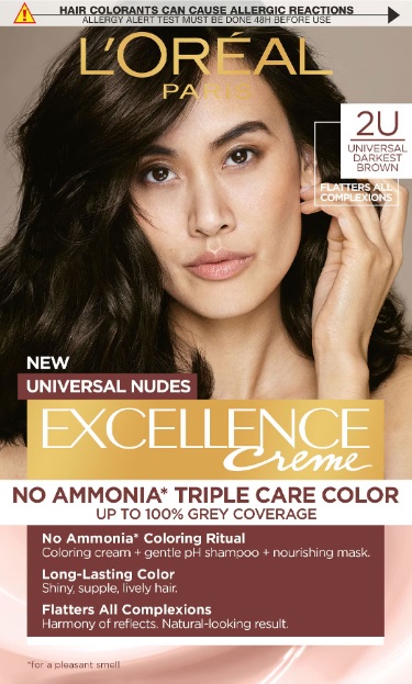 LOREAL EXCELLENCE VOPSEA DE PAR 2U SATEN FOARTE INCHIS