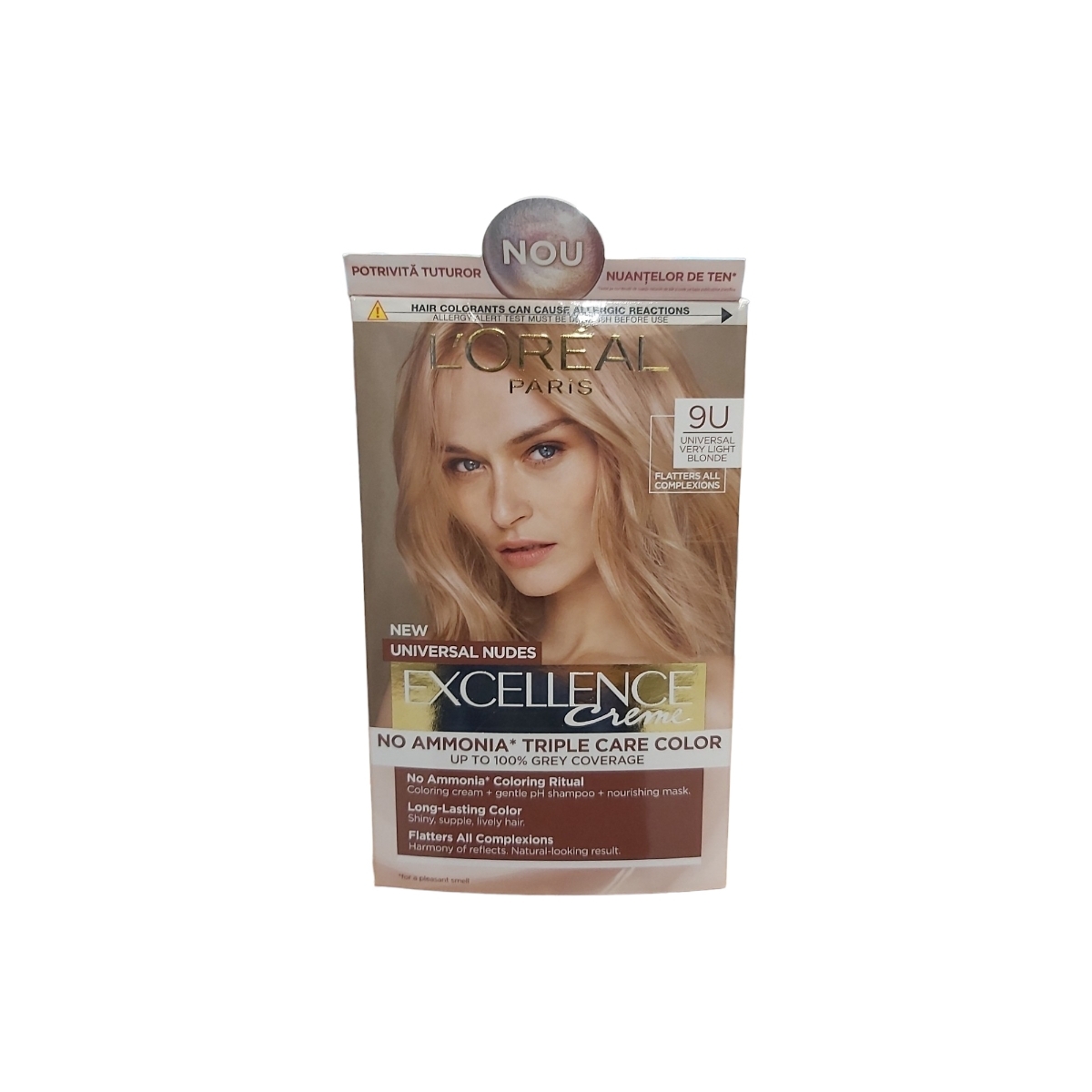 LOREAL EXCELLENCE VOPSEA DE PAR 9U BLOND FOARTE DESCHIS
