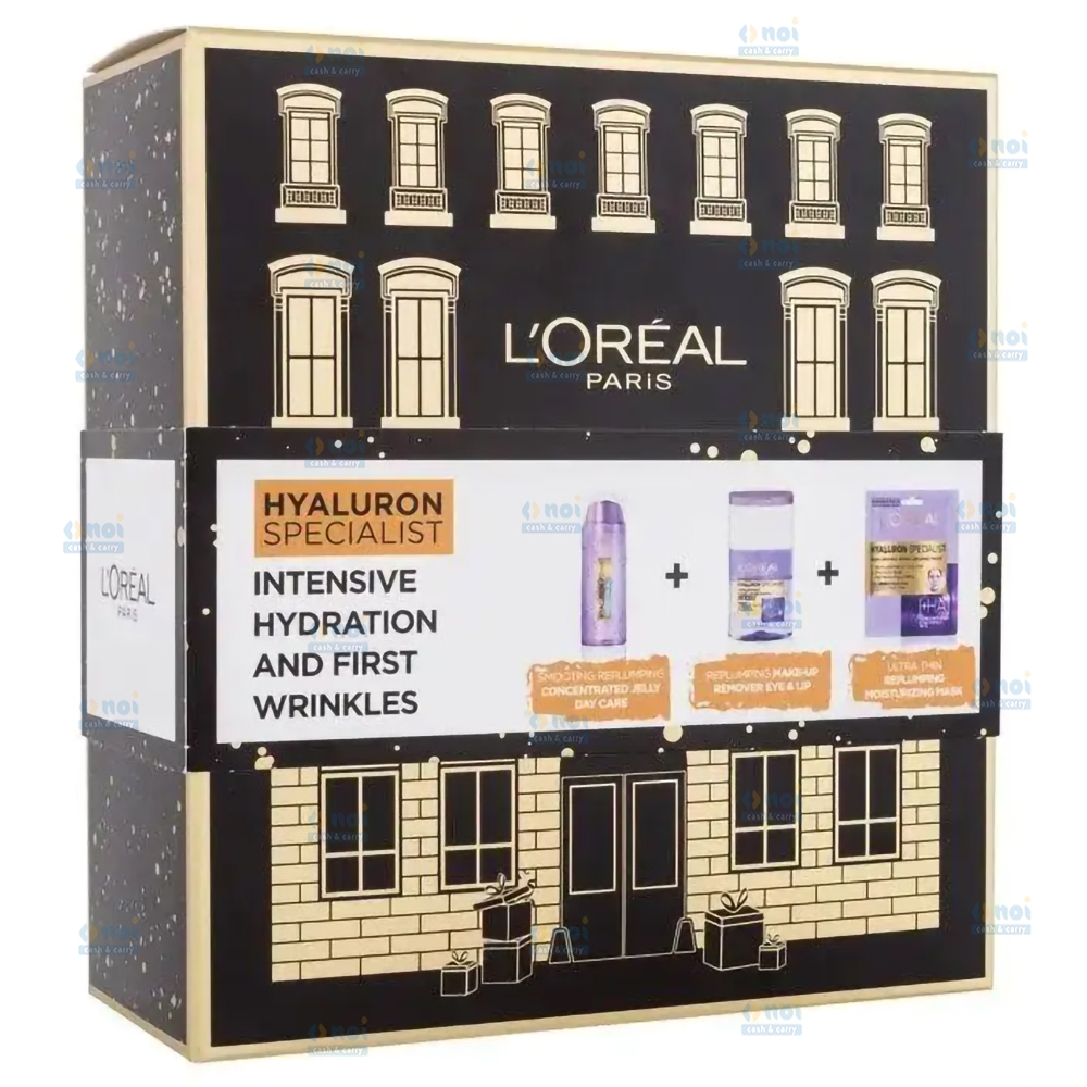 LOREAL INTENSIVE GEL HIDRATANT50+DEMACHIANT125+MASCA FATA30 SET CADOU