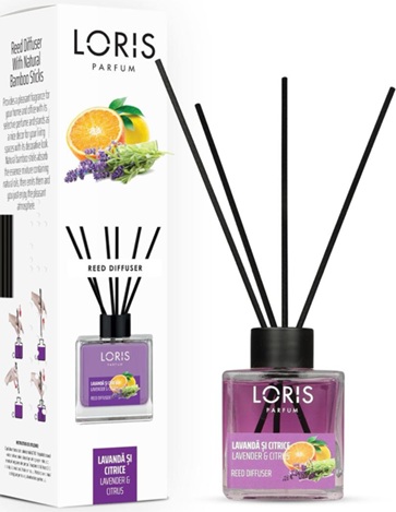 Odorizant de camera Lavanda si Citrice 100 ml, Loris