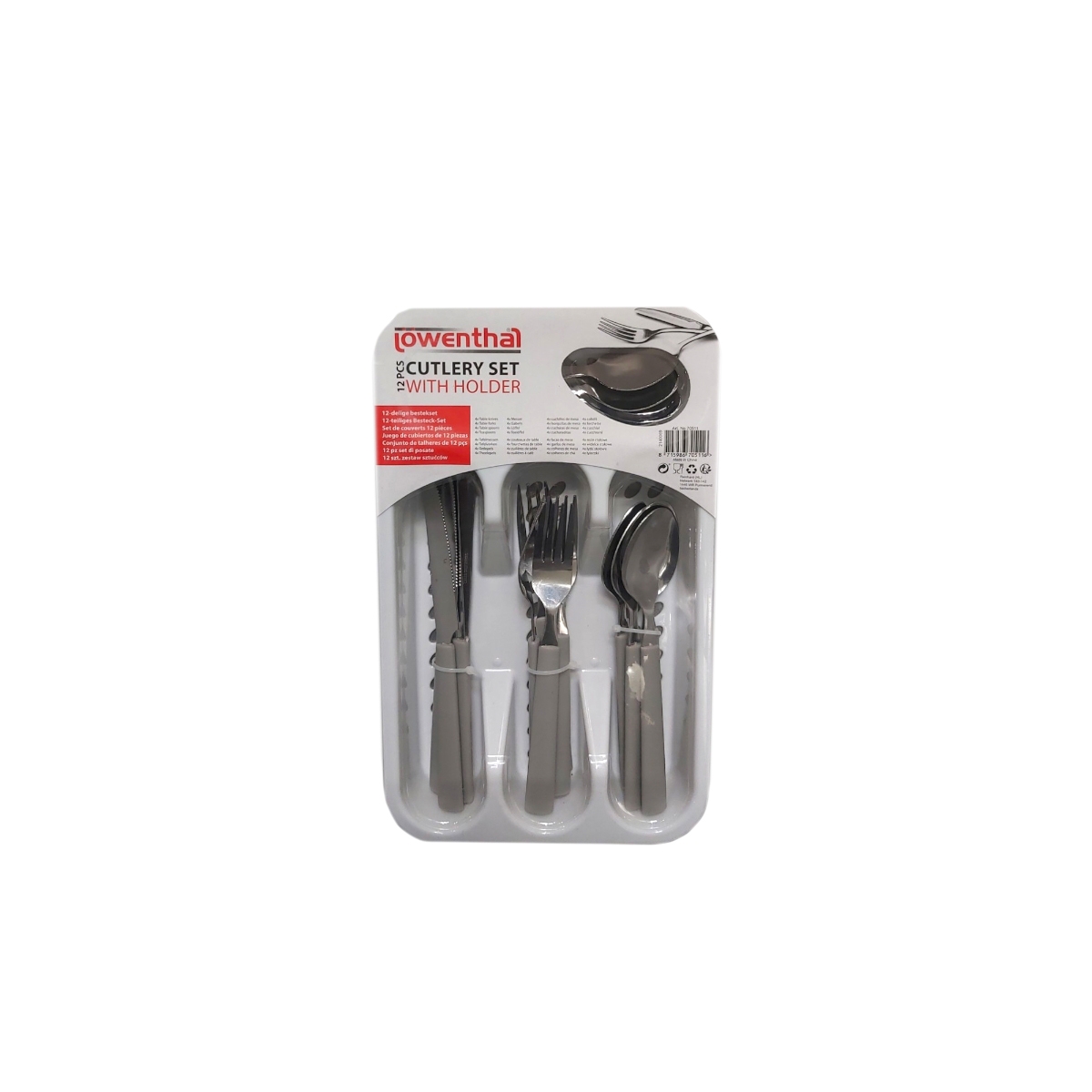 LOWENTHAL SET TACAMURI+SUPORT 16PCS DIFERITE CULORI