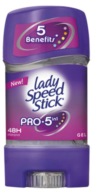 LADY SPEED STICK DEO GEL PRO 5IN1 65G