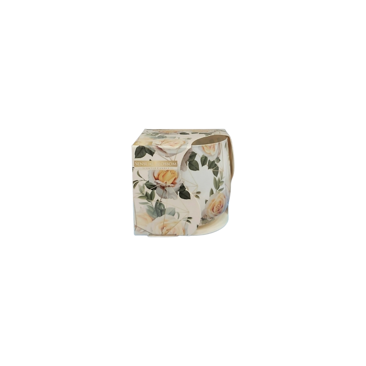 LUMANARE PAHAR IMPRIMAT SN71S-59 SENSUAL BLOSSOM