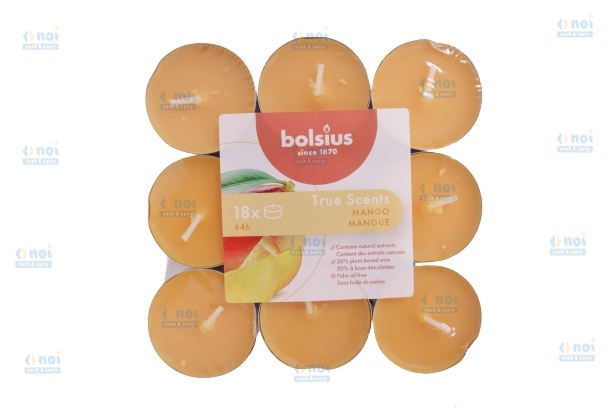 LUMANARE PASTILA BOLSIUS TRU PT18-10TS MANGO 18BUC/SET