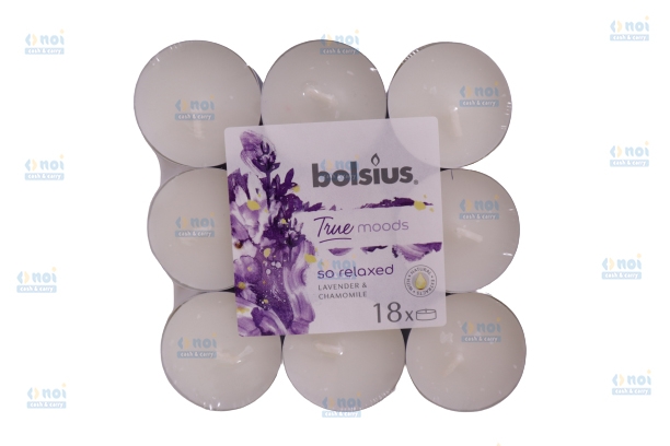 LUMANARE PASTILA BOLSIUS TRU PT18-76TM LAVANDA SI MUSETEL 18BUC/SET