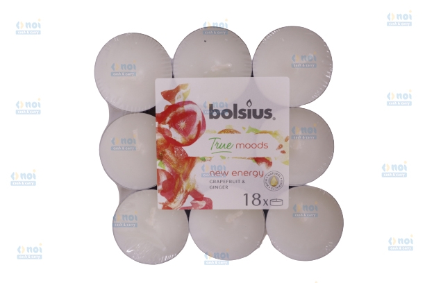 LUMANARE PASTILA BOLSIUS TRU PT18-84TM GREF SI GHIMBIR 18BUC/SET