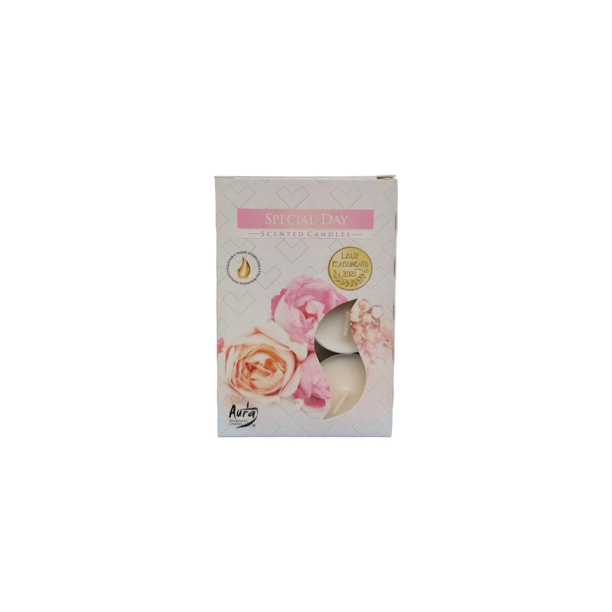 LUMANARE PASTILA P15-288 ZI SPECIALA 6 BUC/SET