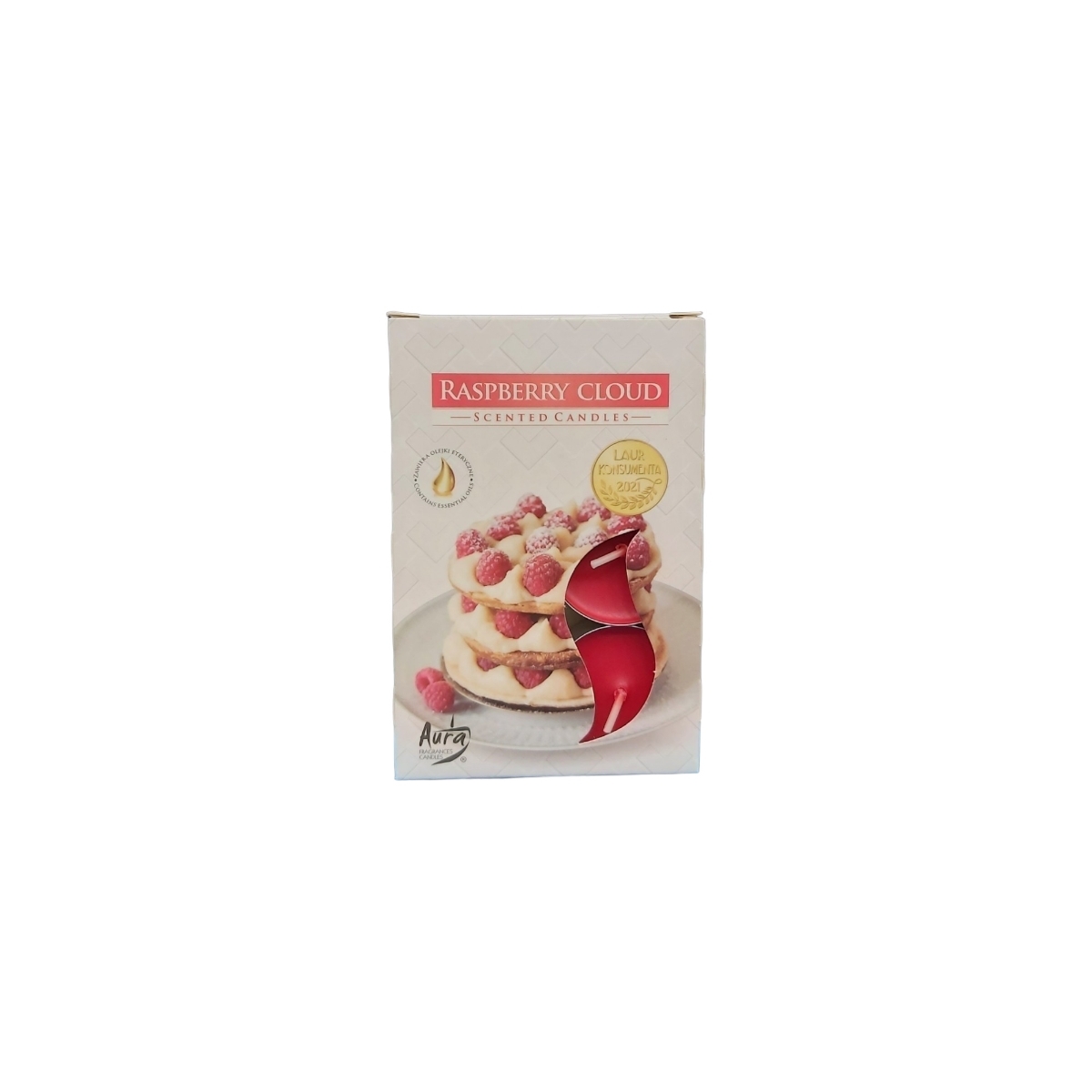 LUMANARE PASTILA P15-329 TRAWBERRY CLOUF 6BUC/SET