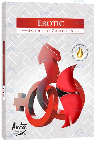 LUMANARE PASTILA P15-39 EROTIC 6 BUC/SET